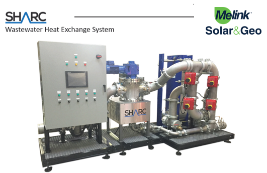 SHARC Wastewater Heat Exchange System