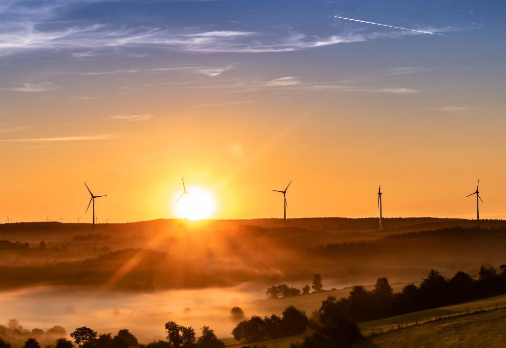 Renewable energy wind turbine power