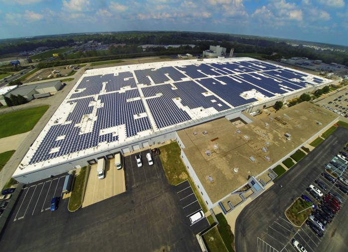 Equity Industrial Partners Solar Array Indianapolis