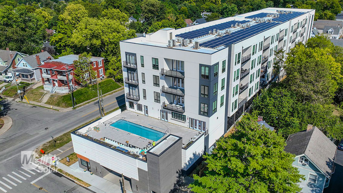 Drone view of ila Hyde Park