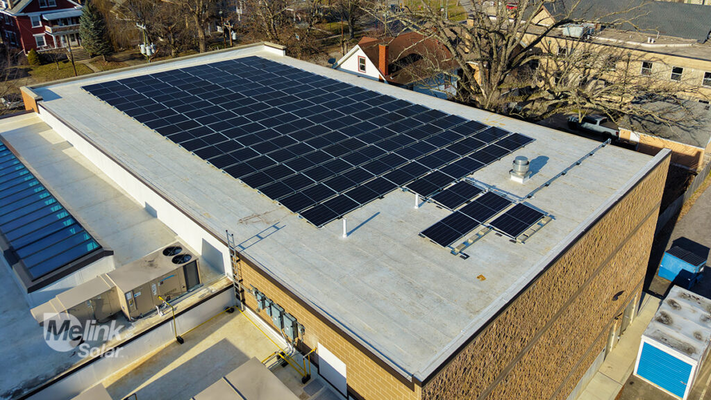 New City Presbyterian Church's solar array, designed and installed by Melink Solar